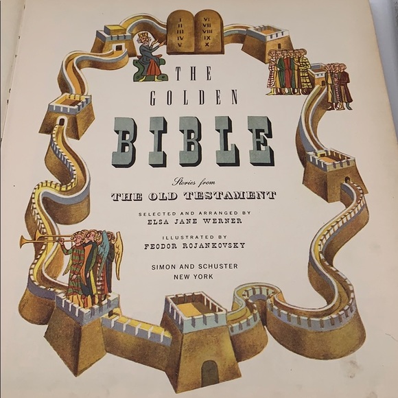 A Giant Golden Book of Old Testament Stories - Picture 6 of 16